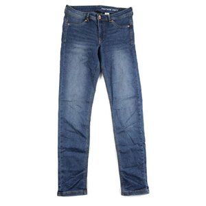 H&M Denim Feather Soft Womens Jeggings Medium Wash Denim Low Waist Size 28x30